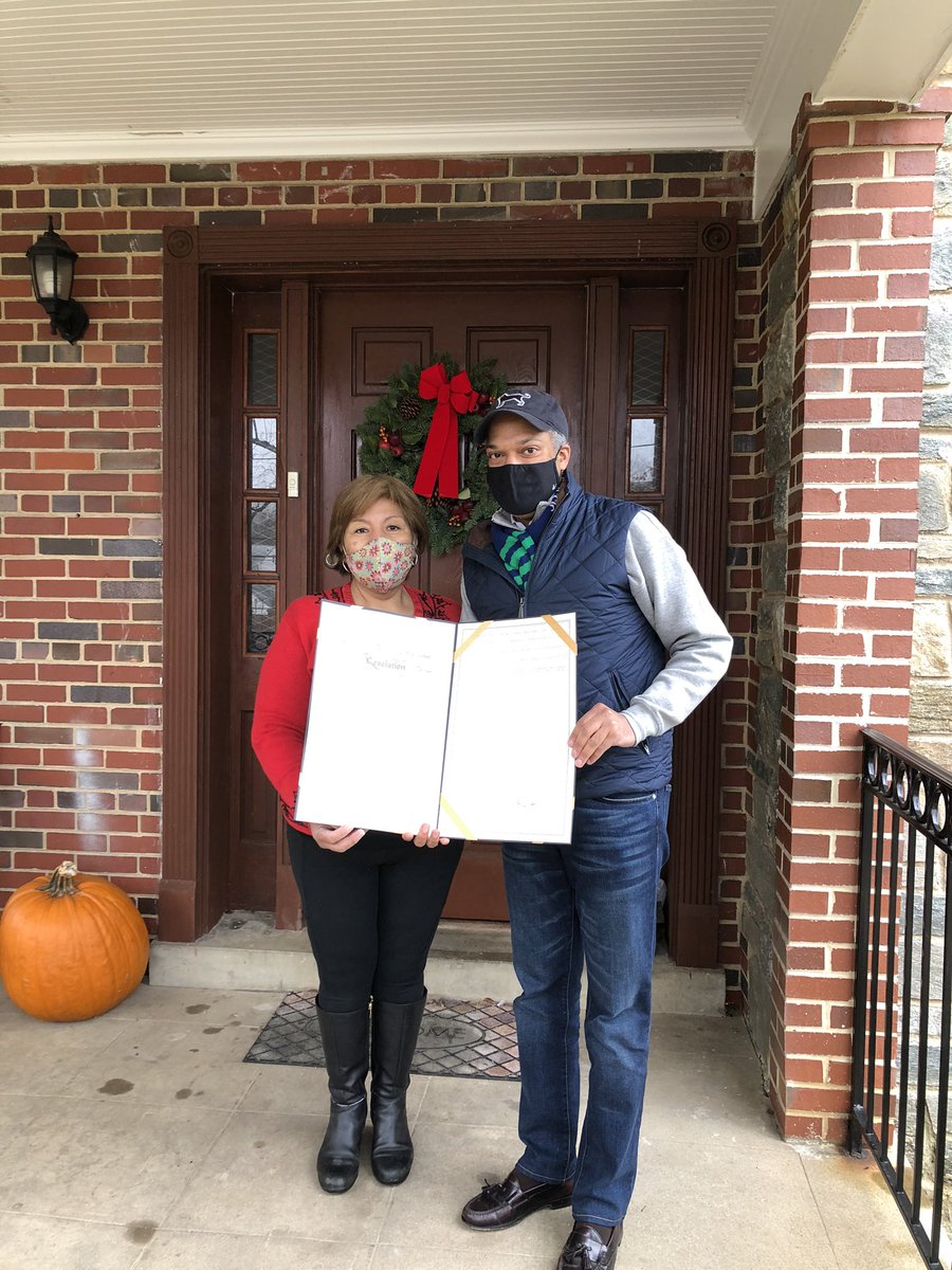 JacksonCarnes's tweet image. This morning @CMBrandonTodd honored the accomplishments of Ward 4 residents: Michael Benjamin of North Portal Estates, Maria Corrales of Shepherd Park, Willie Hasson of Brightwood Park, and Gale  Black of Crestwood #Ward4Proud