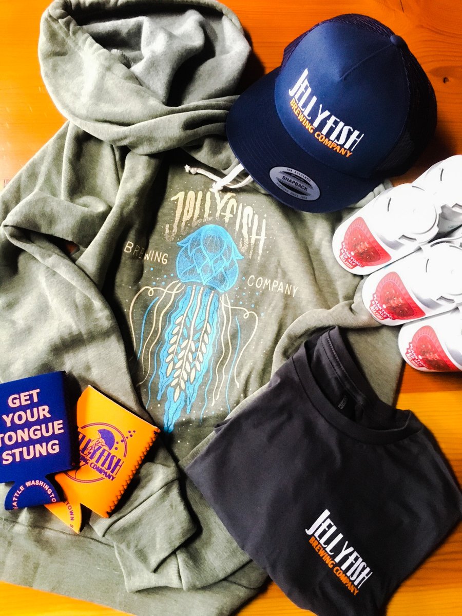 Holiday Delivery Express coming your way!

Need some last minute stocking stuffers? How about some award winning beer for your holiday festivities? We've got you covered!

We'll be delivering on Wednesday, 12/23 from 4-7pm!

Check out the goods: jellyfishbrewingtogo.square.site