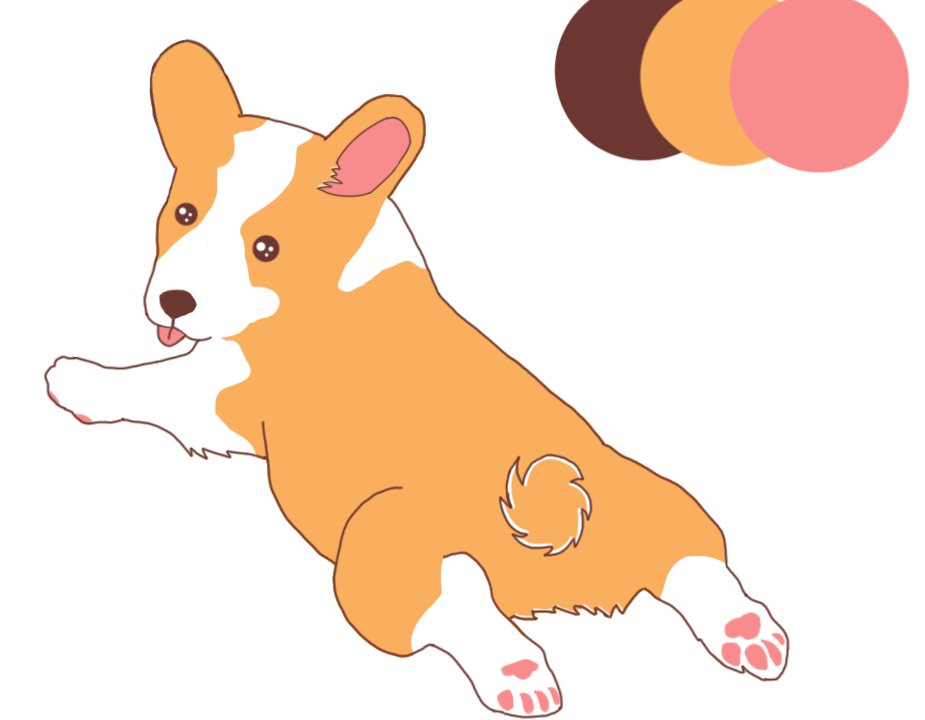 So this dumb little sketch is sort of what kicked off this whole channel. Was just trying to get back into drawing, made this idiot looking corgi pup and just thought...
"This little s**t would make a great mascot for something..."