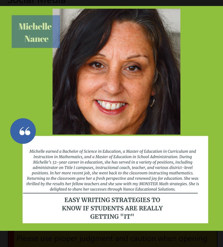 manelymath's tweet photo. Join me and lots of great educators for a free day of virtual pd to jumpstart your math class for the second semester!! 
Dec 29th 10-3 ct! 
Message me for a link to register for free!! https://t.co/8dXIgNkzvQ
