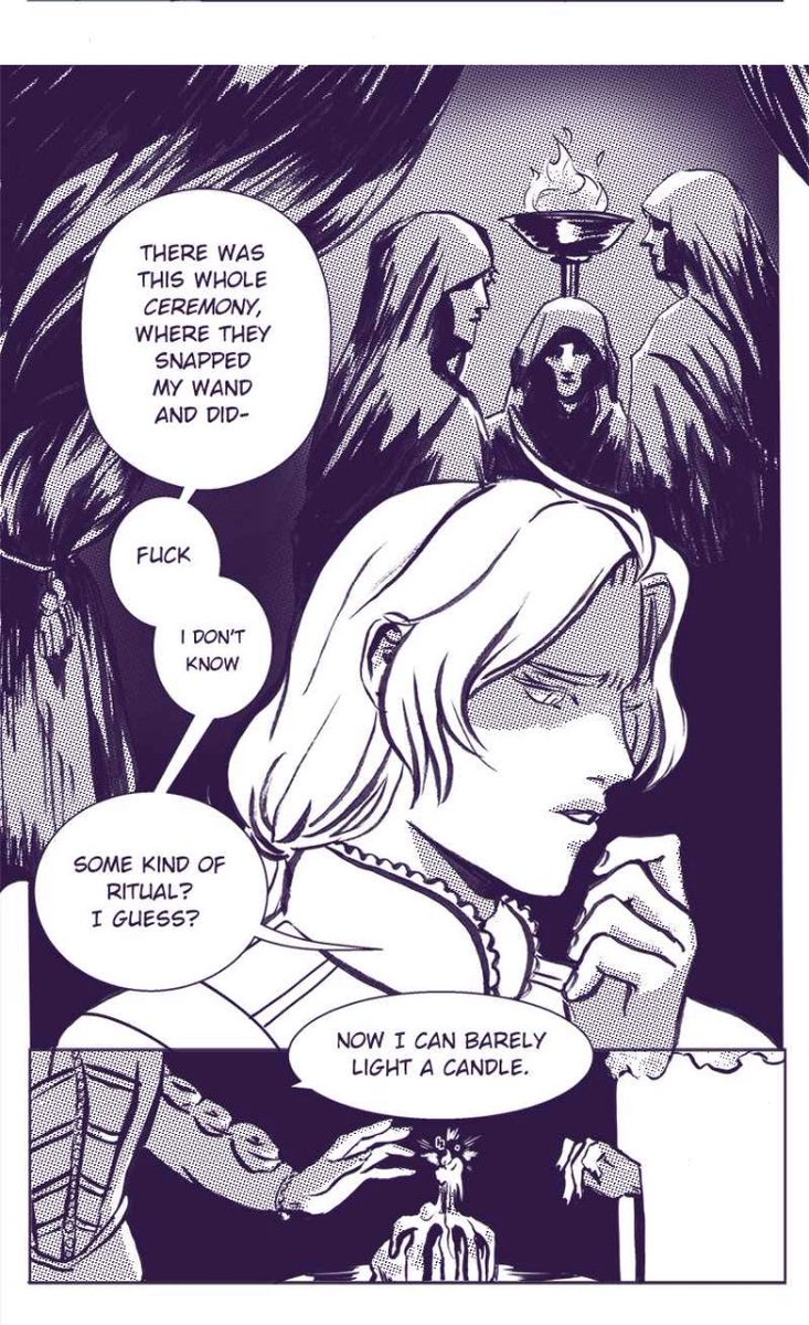 I read the most interesting comic today. 