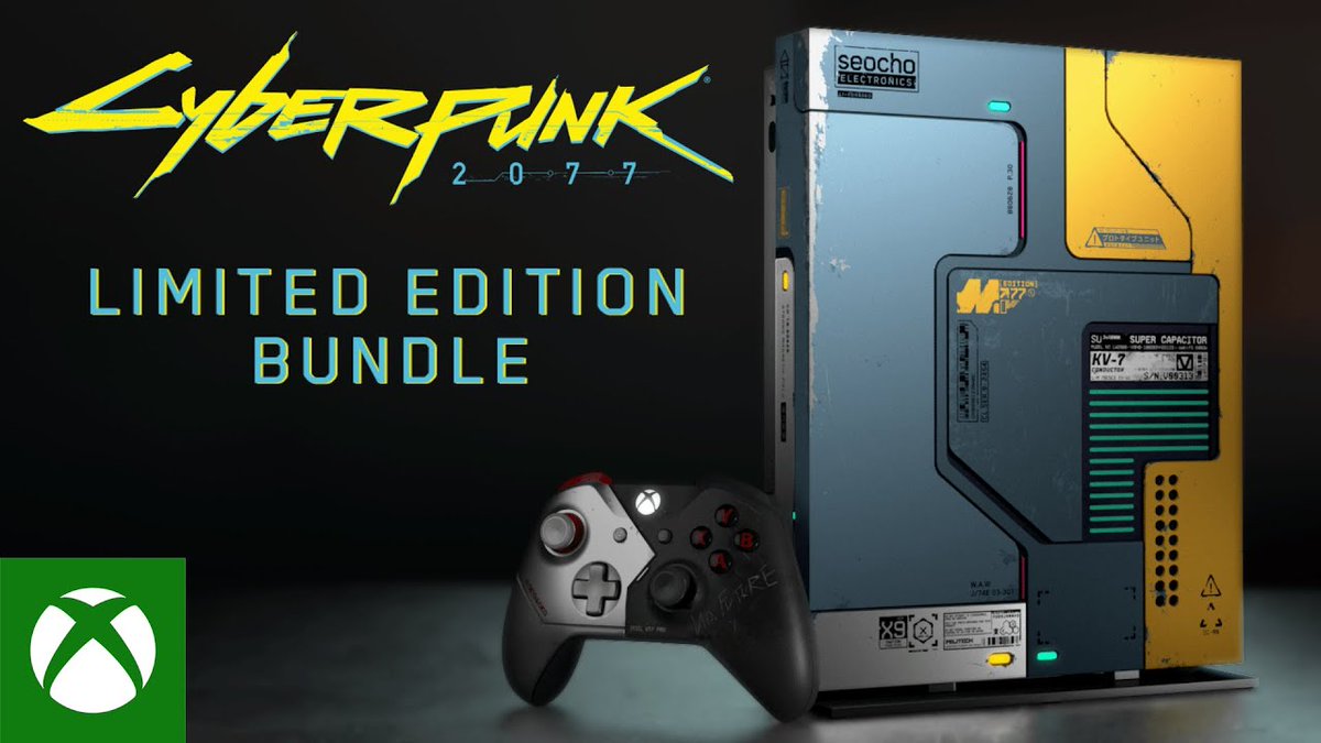 If you ever feel useless remember there is a #Cyberpunk2077 themed Xbox that can't run <a href="/CyberpunkGame/">Cyberpunk 2077</a> :D