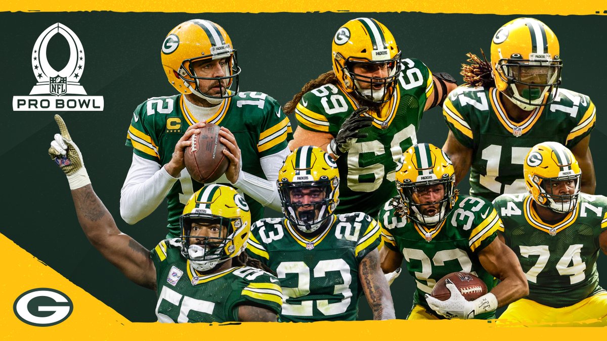 Green Bay Packers On Twitter Packers Have 7 Players Selected To The 2021 Probowl Https T Co Fv4zlgswaf Gopackgo