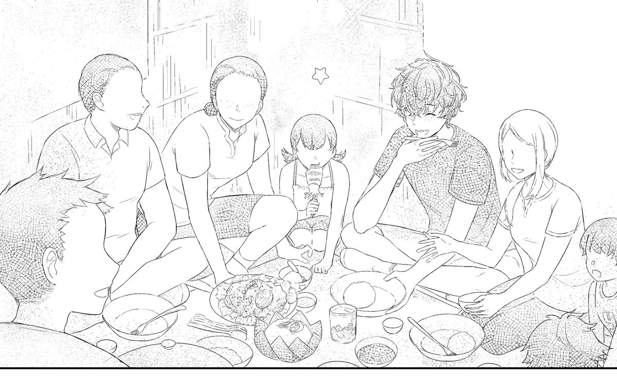 [preview] memories of happier meals :') #donuts_comic 