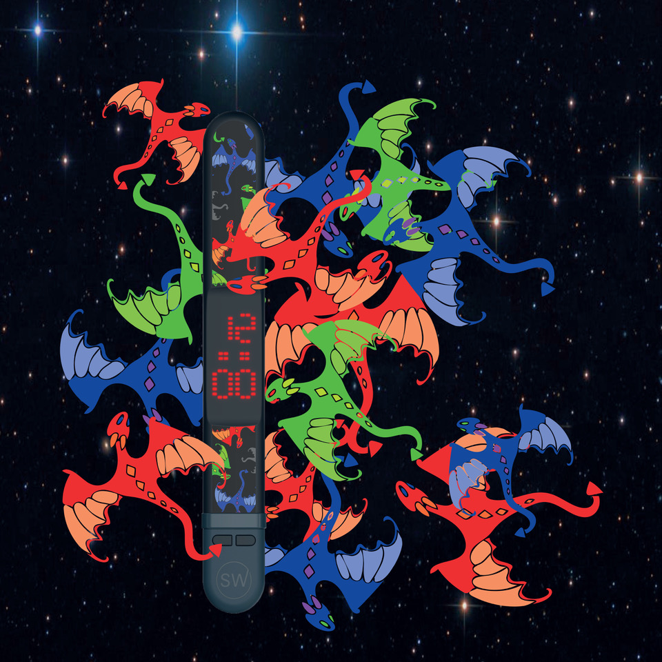 Snap_Watch's tweet photo. Our #dragons band is one of our most popular designs, check our our kickstarter and pledge for one now. 🐉

https://t.co/NKIp3f35lB
#technology #watches #kidswatches #teentech #shop #fashion #cute #bracelet #digitalwatches #christmas #design #dragons #animated #magicalcreatures https://t.co/pS2eNbe8aY