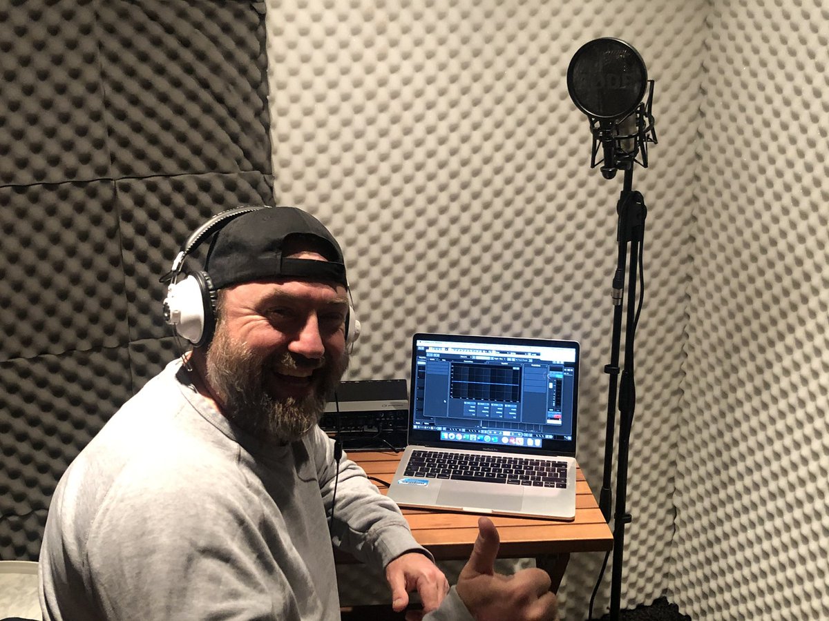 MonarPete's tweet photo. The recording studio is complete. https://t.co/9kL2H5Jkat
