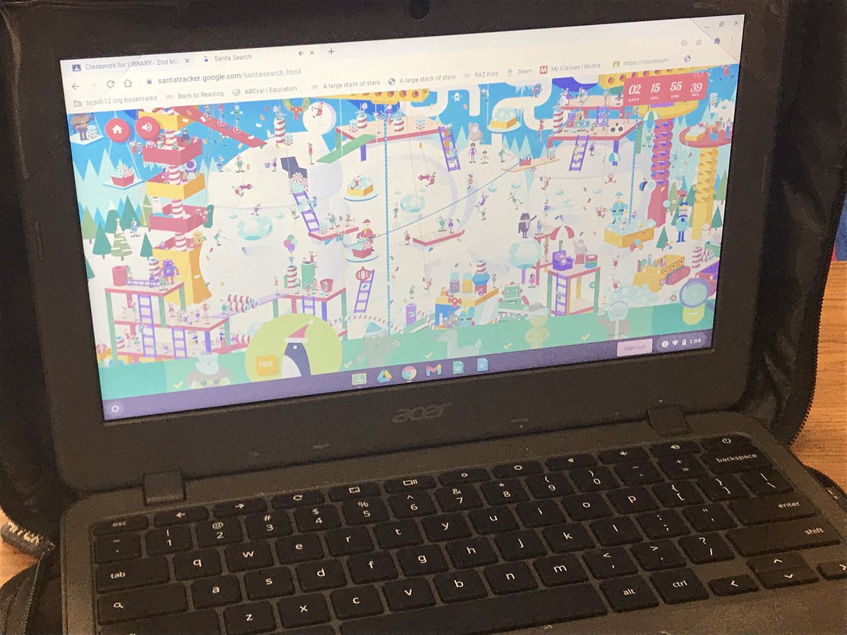 MBishopCHES's tweet photo. Ss look forward to @Google’s #SantaTracker every year! ❤️🎅🏻#CHESLMS #CHESLMC @coutureamy1 https://t.co/mvYMSA7c19