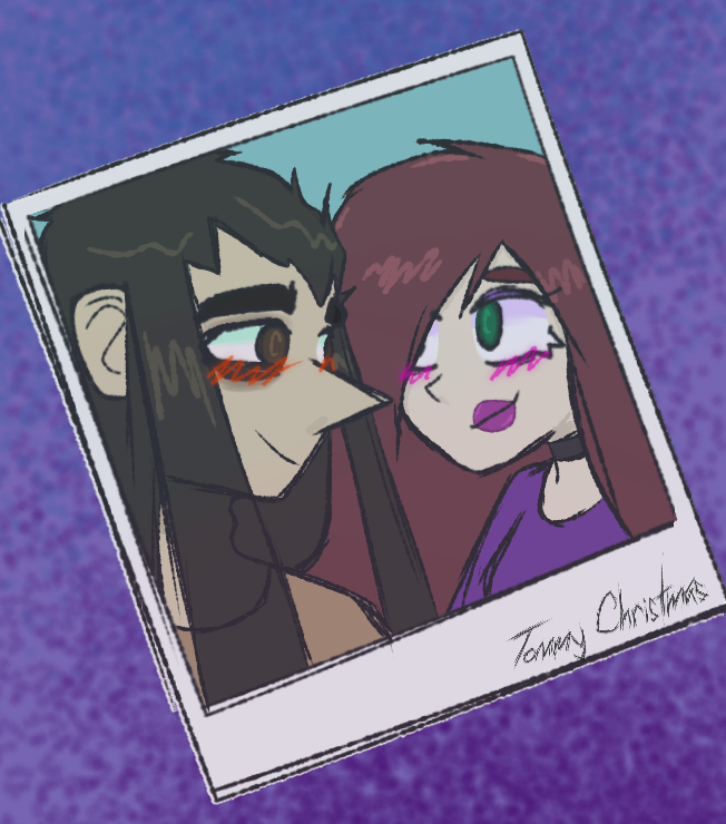 TommyChristmas8's tweet photo. I'm not really motivated to post here right now but I'm trying. (I'm posting out of order) #sallyface #larryjohnson #ashleycampbell #larash #ashrry https://t.co/f4Wx1nPxiG