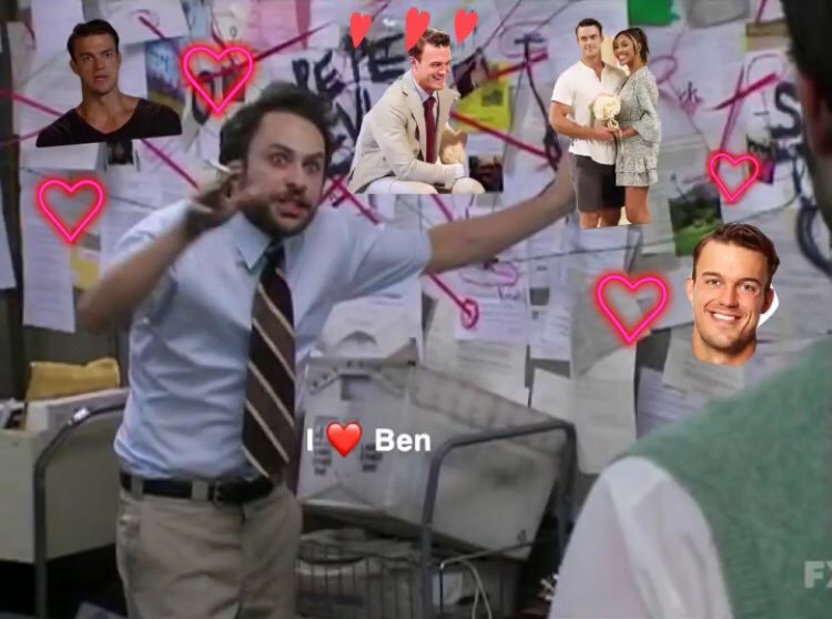 me explaining to my roommate how ben is somehow coming back tonight #TheBachelorette