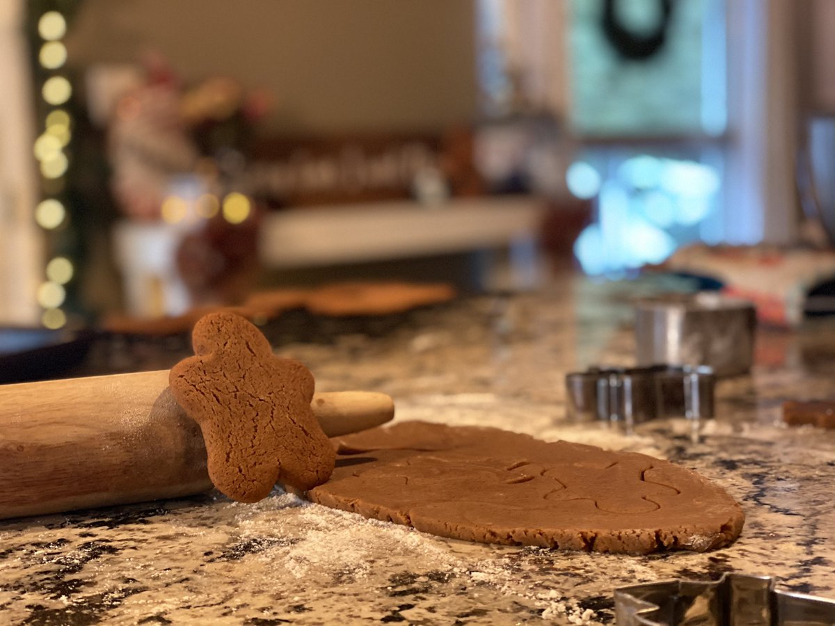 DemilleAundrea's tweet photo. Our annual gingerbread baking session was a holiday success. #MakerOfMen #BoyMom #merrychristmas🎄 https://t.co/jVGbV0kfwP