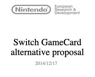 Switch name was decided on way back in 2014
