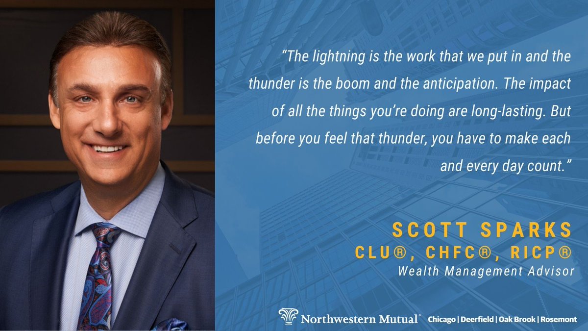 Toby_Eng's tweet image. Thank you to Scott Sparks for joining our #NMChicago Annual Planning Week. As one of our Northwestern Mutual leaders who started his career over 30 years ago as an intern, his motivation to make each and every day count is inspiring.