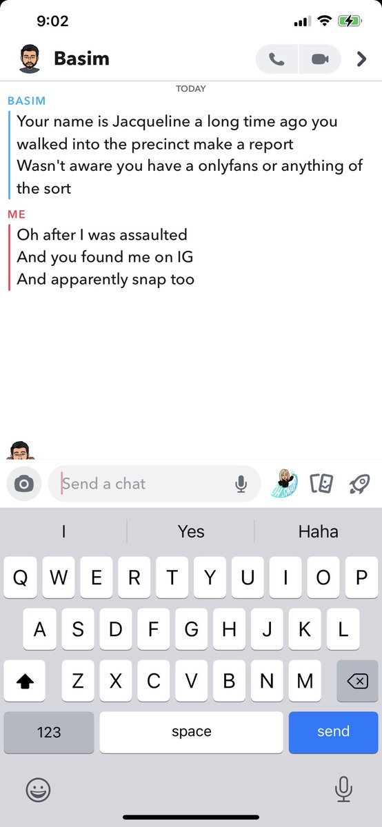 2 years ago I was assaulted. A police officer offered to give me his work cell “in case the person returned to my home.” Later that night, he had asked me out for hookah on Instagram. I was freaked out but nice to him because 1) he has a gun 2) he knew where I lived