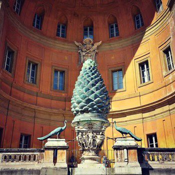 The pineal gland, where your melanin comes from is represented symbolically by a pine cone. All over the world you’ll see different societies pay homage to it. When you understand why this is, only then, will you understand the true powers of black people.