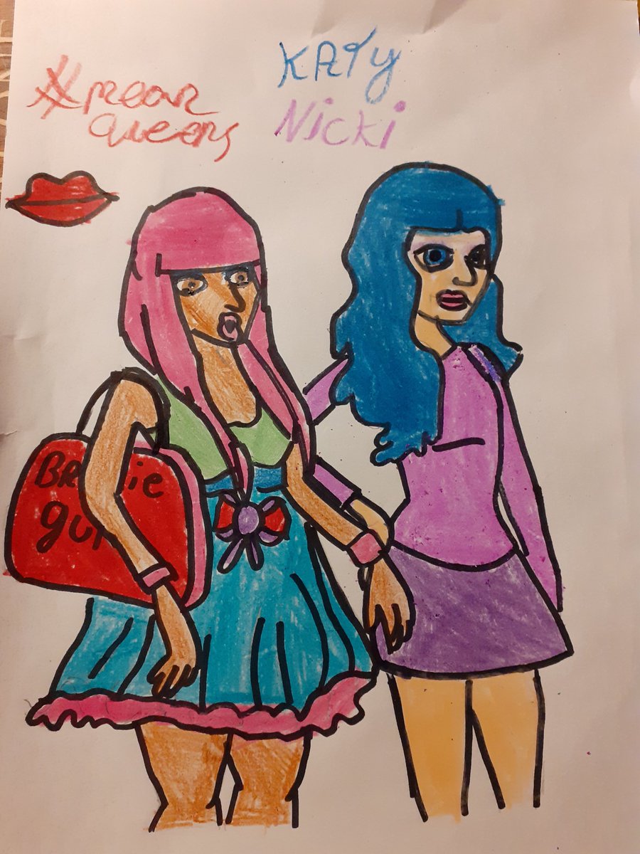 poptoonzz's tweet photo. Some #MeanQueens fan art from the Discord https://t.co/ZX439hrq8y