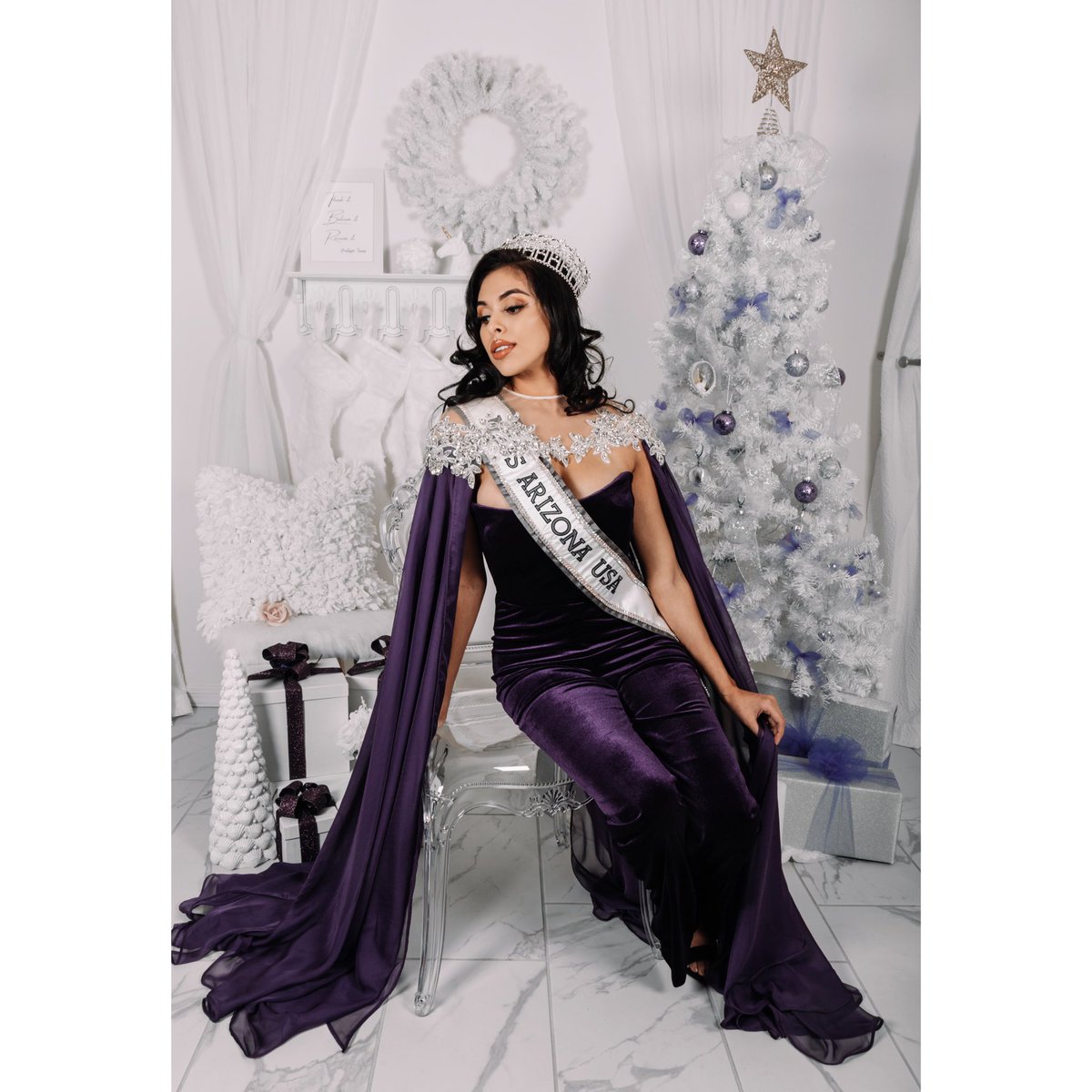MtorresDesigns's tweet photo. Such a pleasure working with @missAZusa I am so proud of this piece 💜 seeing her walk out in something I made from scratch gave me a euphoric feeling of accomplishment! The cape paired with her crown and all those sparkles was UH to die for! #melissatorresdesigns https://t.co/4R3XhZUoDd