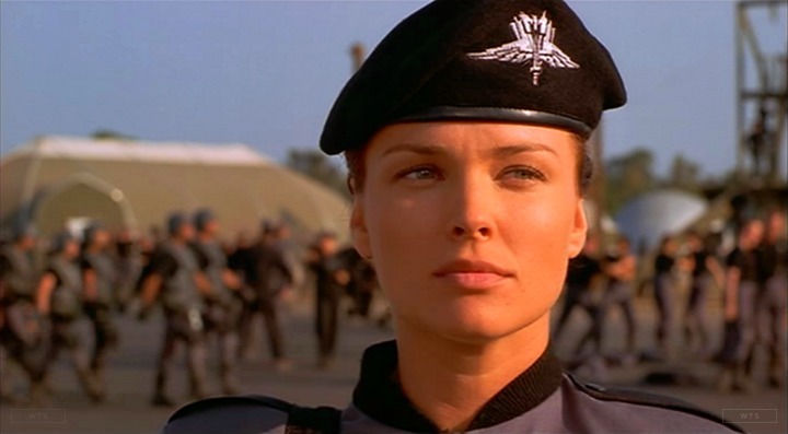 Happy Birthday to Dina Meyer who turns 52 today! Name the movie of this shot. 5 min to answer! 