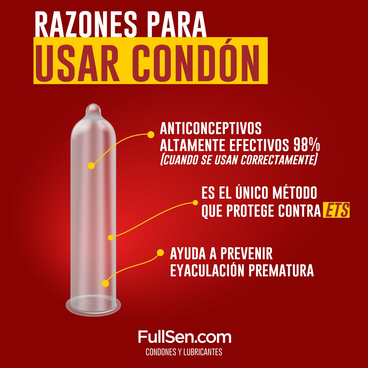 El preservativo es la única barrera que evita la transmisión del VIH y otras enfermedades de transmisión sexual.