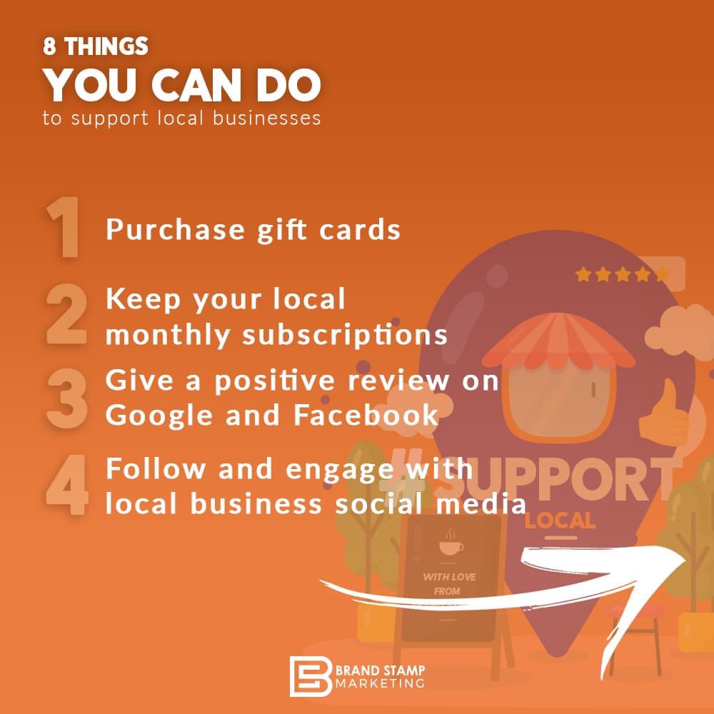 brand_stamp's tweet photo. Everyone has felt the impact of 2020, so it is more important than ever to support your local stores and give back to the community. It doesn't always mean spending money, sometime just engaging with their online presence goes a long way! ↪️🛍
#smallbusiness   #localbusinesses https://t.co/FsJxpLuIRA