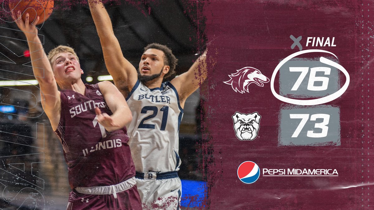 SIU_Basketball's tweet image. UPSET❗️ #Salukis snap the nations longest non-conference home court winning streak‼️

!⃝ 𝗧𝗵𝗶𝘀 𝗰𝗹𝗮𝗶𝗺 𝗶𝘀 𝘂𝗻𝗱𝗶𝘀𝗽𝘂𝘁𝗲𝗱.