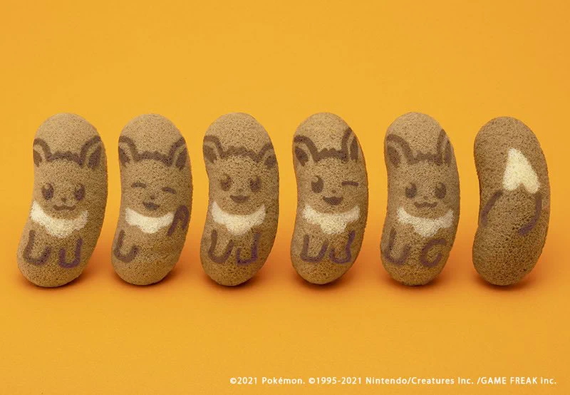 1月2日より！イーブイ模様の『イーブイ東京ばな奈』が新発売！！