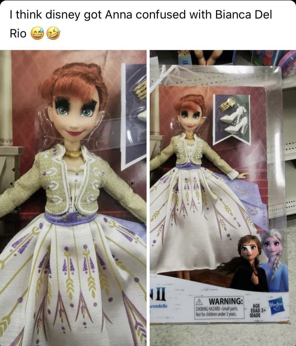 TheBiancaDelRio's tweet photo. DISNEY IS FUCKING WITH ME!😂 https://t.co/o1sLVRQdS1