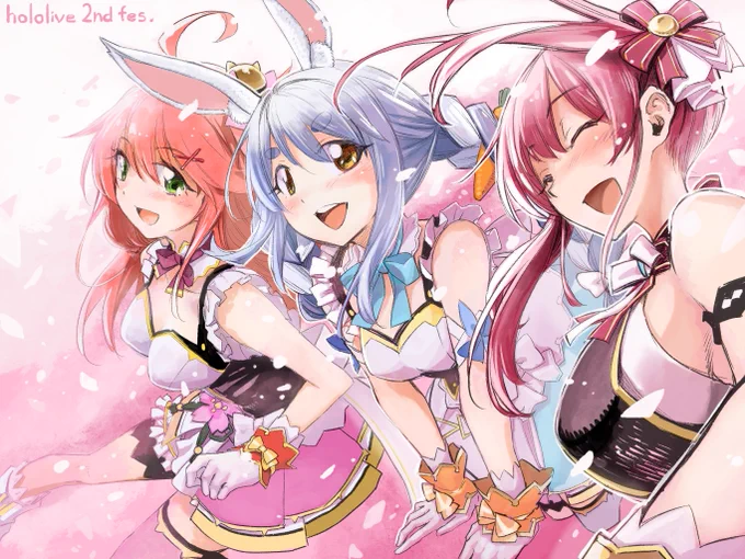 ユニットステージのあまりの良さに光になりました
#こえていくホロライブ #こえていくホロライブSTAGE1 
#miko_Art #ぺこらーと #マリンのお宝 