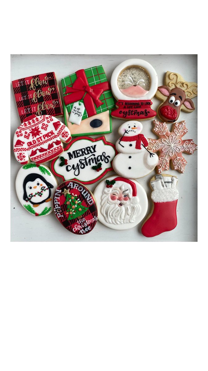 #drpimplepopper Christmas cookies... Dr Pimple Popper style!