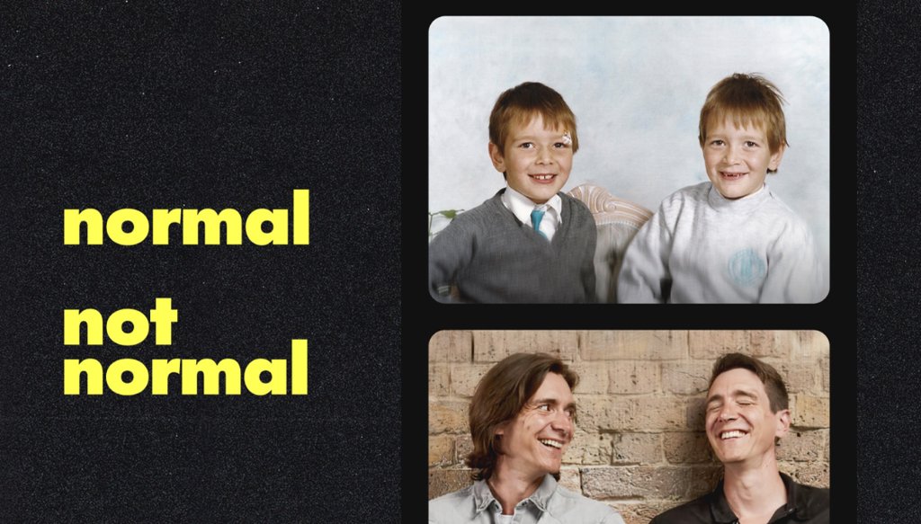 After growing up on the set of Harry Potter, @James_phelps and @oliverphelps are thinking about what it means to have a "normal" childhood. They talk to other friends who stepped into the limelight at a young age and find out what normal means to them. apple.co/NormalNotNormal
