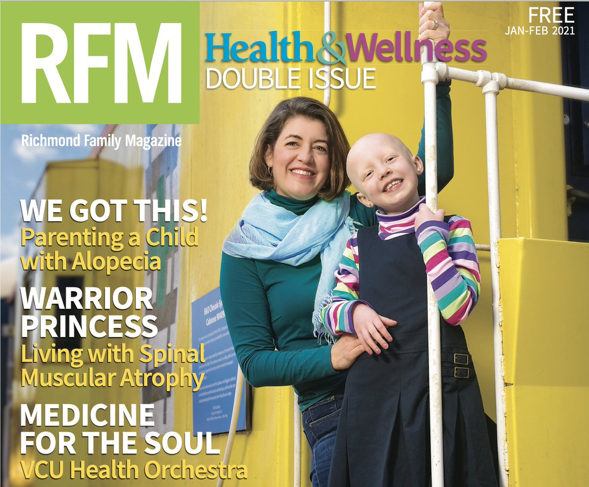 Our annual health and wellness double issue is packed with info to help you have a happy, healthy new year! #RVA 😍😷❄️ Pick up your free RFM at local grocery stores from Ashland to Petersburg