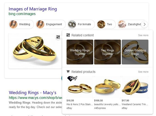 Bing Image Search Tests Related Content Feature &amp; Icon: buff.ly/37ZEbuM by SEroundtable

#Bing #microsoft #SEO