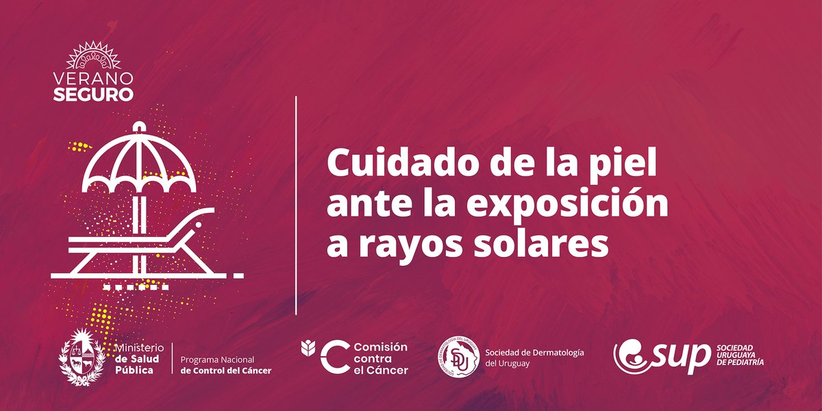 MSPUruguay's tweet photo. Recomendaciones para disfrutar el tiempo al aire libre, sin olvidar los cuidados de la piel. https://t.co/0dnyl1sqEN