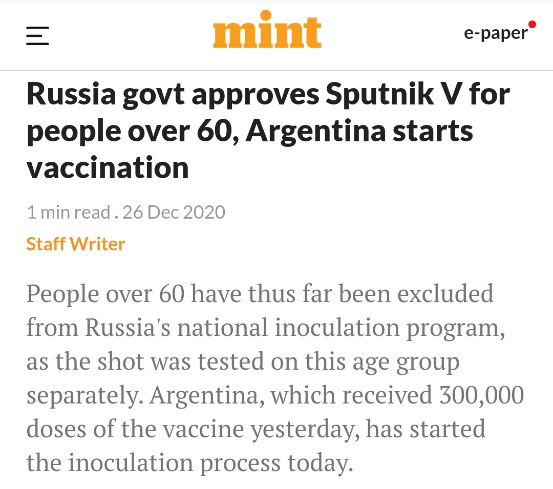 Even Russia had approved its vaccine 'Sputnik V' without phase 2 and phase 3 trials. But now, after phase 3 trials, it has been found effective and is being used by many countries.