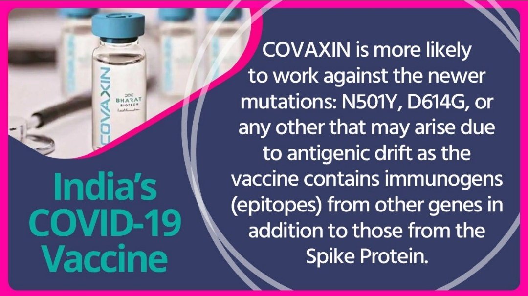 ICMR believes Bharat Biotech’s Covaxin may better cope with UK mutation than the Astra Zeneca vaccine since Covaxin is a whole virus vaccine. Phase 3 trial results should be out in 3-4 weeks.
