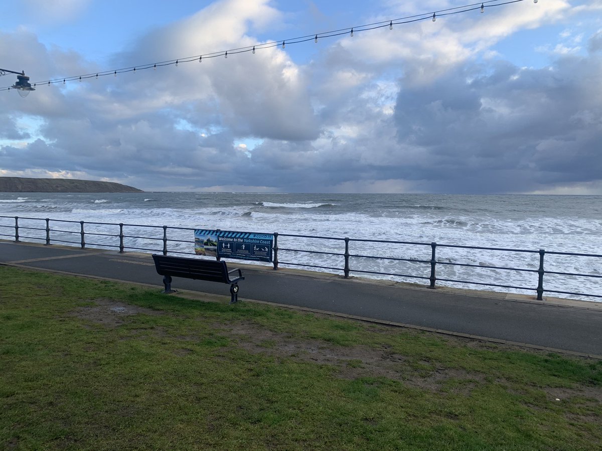 View at work this morning bit 🥶 #filey #lockdownuk #joinery&amp;construction #schoolclosures #homeschooling