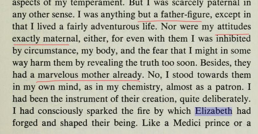 Being a father figure is modelling an adventurous life rather than being “paternal”. At least he did not, as so many now do, usurp the title “mother”. Though being “maternal” usually means eschewing life’s adventure for the domestic drudgery.