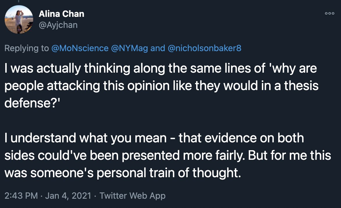 10) Along those lines,  @Ayjchan and  @R_H_Ebright: If you made an observation in the lab that contradicted your hypothesis, would you willfully omit/ignore the data in order to keep presenting the idea as plausible?