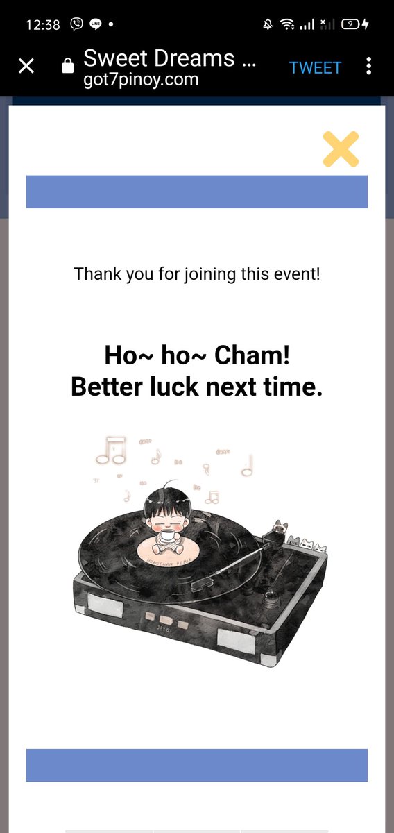 got7pinoy's tweet photo. BDAY MO NAMAN DI MO PA AKO PINAGBIGYAN! โน๏ธ
PA-VLIVE KA NA LANG KAYA, KAHIT 3 HRS NA HO-HO-CHAM LANG! ๐คก
HAPPY BDAY IM JAEBEOM โผ๏ธ ๐๐โค๏ธ๐ฐ๐ฎ๐๐๐ฅฆ๐ด
#SweetDreamsWithDefPH
#GOT7 #IGOT7 #๊ฐ์ธ๋ธ @GOT7OFFICIAL
#OurMasterpieceJBDay
#์ฌ๋ฒ์_์์ผ์ถํํด_์์ผ๋ก๋_ํ๋ณตํฉ์๋ค https://t.co/wrCJ5iaEFi