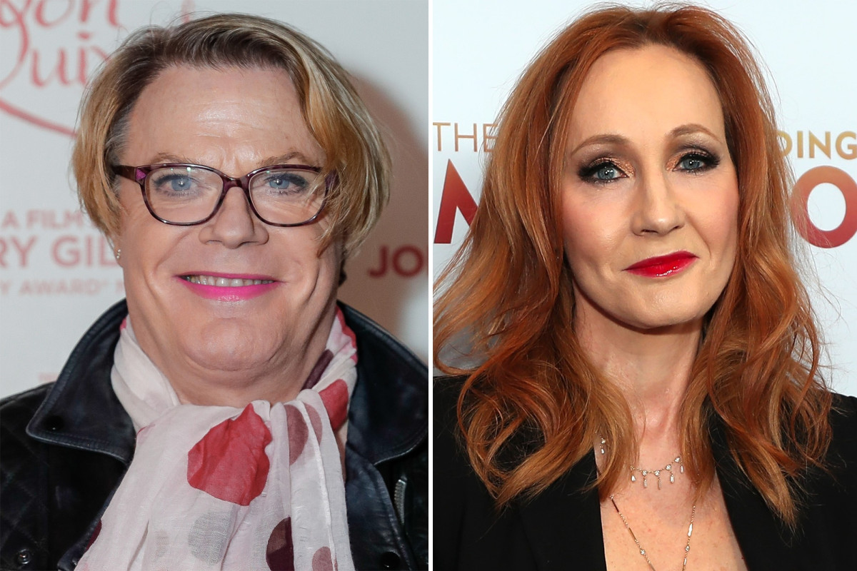 Eddie Izzard says she doesn't think J.K. Rowling is 'transphobic' https://t.co/5KxhQMqvFr https://t.co/hr51iZxhmR