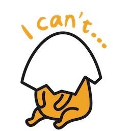 myxmelodyy's tweet photo. Gudetama being a big mood https://t.co/hqhrQpFm9n