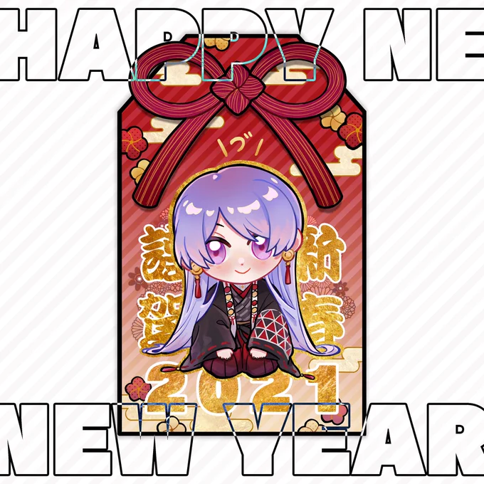 ❗️HAPPY NEW YEAR‼️
 #上弦画 