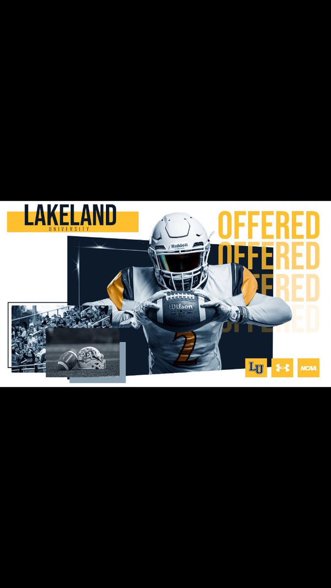 SoloOfficial6's tweet photo. I’d like to thank the school LakeLand University and @CoachShep3 for offering me I’m thankful and honored bright future ahead. #Blessed #honored https://t.co/duXMjgFO5p
