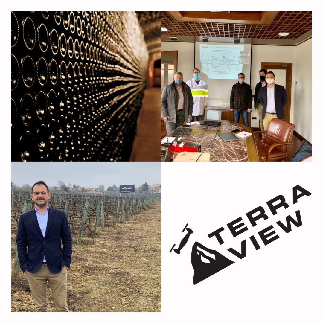terraviewos's tweet photo. Our very first face-to-face meeting -using social distancing- with our friends from @vallformosa. In 2021 we will continue to design an even more effective precision viticulture solutions to tackle climate change in Penedés. 🌍 🍷 #climatechange #smartfarming #terraview #AgTech https://t.co/oJ1efgWbF7