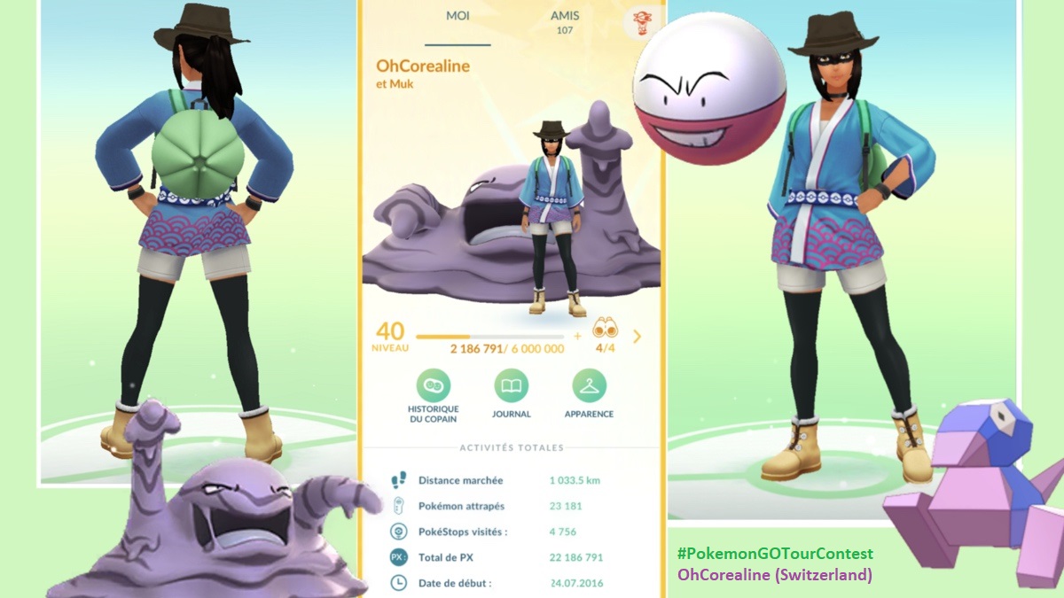 Oh_Corealine's tweet image. Trainer name: OhCorealine 

Theme: “Prepare to cleanup! To protect the world from pollution!” 

Fight my Kanton trio line-up for a digital and material waste cleanup: 
1. Muk 
2. Electrode 
3. Porygon 

#PokemonGoTourContest submission