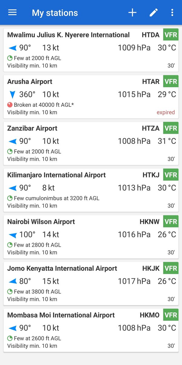 AeroSkippah's tweet image. Avia Weather is useful in providing current and trending aerodrome weather conditions (METARS). App also decodes data from its raw format making it user friendly to non aviators. NOTAMS are also available for some major airports. #AvApps