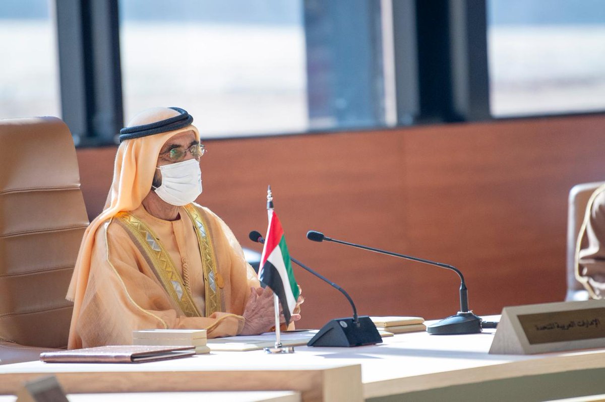 #صور |
جانب من أعمال الجلسة الأولى للدورة الحادية والأربعين للمجلس الأعلى لمجلس التعاون لدول الخليج العربية. 
#القمة_الخليجية_في_العلا
#GulfSummitInAlUla
#واس