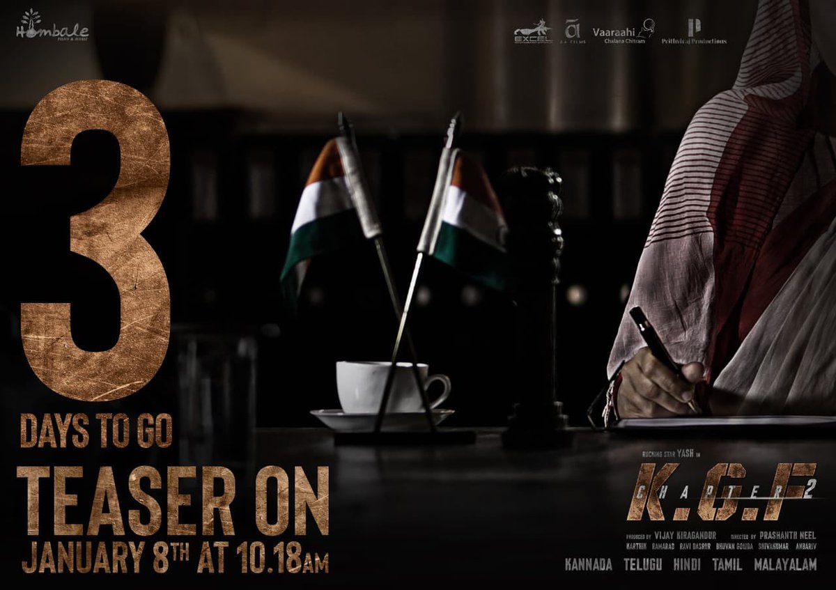 KGF 2 brings Ramika Sen aka Raveena Tandon in a bold and mysterious role and we can't wait for the teaser to come out @VKiragandur @TheNameIsYash @prashanth_neel @duttsanjay @TandonRaveena @excelmovies @AAFilmsIndia @PrithvirajProd @FarOutAkhtar @ritesh_sid @hombalefilms