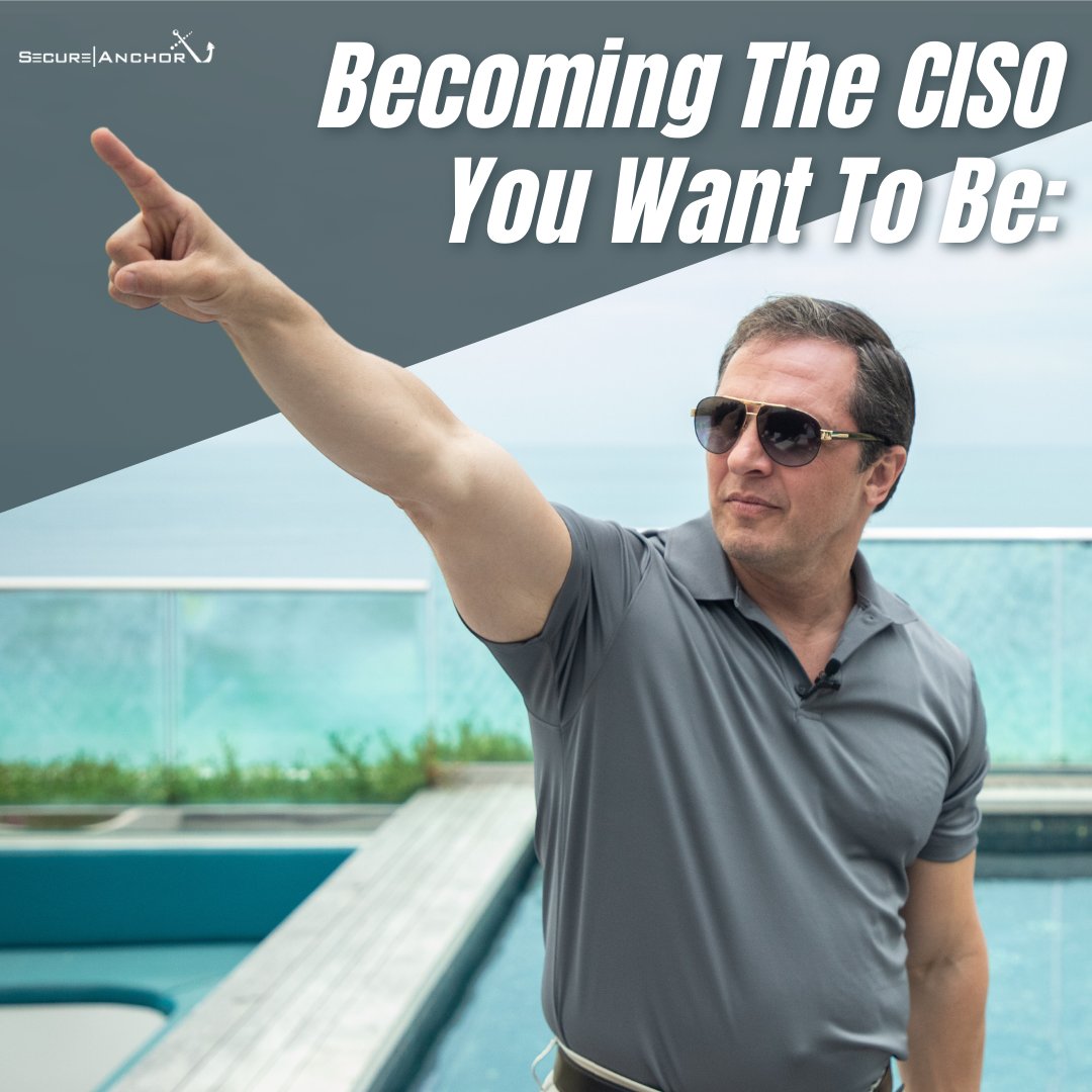 Are you a CISO that wants to perform to their fullest potential? For more tips and tricks like this, download my free eBook, 'Becoming The CISO You Want To Be.'

buff.ly/2ymMu4T

#ransomware #malware #dataprotecction #consulting #cybersecurity #ciso