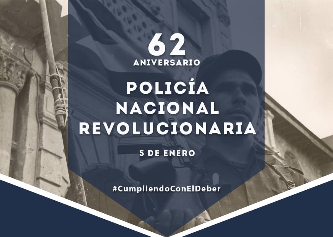 @alrdg88 @SaraSanchezD @DeZurdaTeam @IzqdeAmerica @Pasion40045108 @PedroAnibalCuba @Montserratte4 @CamiloTR85 @SilvioGlez @EnmanuelGuerr19 @FridaMarianaCh1 @cubanita_cu @HabaneroSoy @AlvarezMirkos #Cuba Este 2021 celebramos el aniversario 62 de la #PoliciaCubana, cuyos miembros fueron protagonistas en la lucha contra la pandemia y en ayuda constante al pueblo.Gracias por la dedicación y por estar siempre #CumpliendoConElDeber #CubaViva #MinintCuba