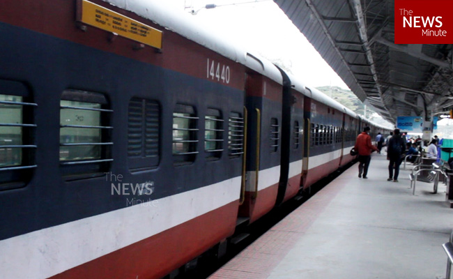 Sharing photographs from the journey. The shuttle bus service from the halt station to the airport is free of charge.